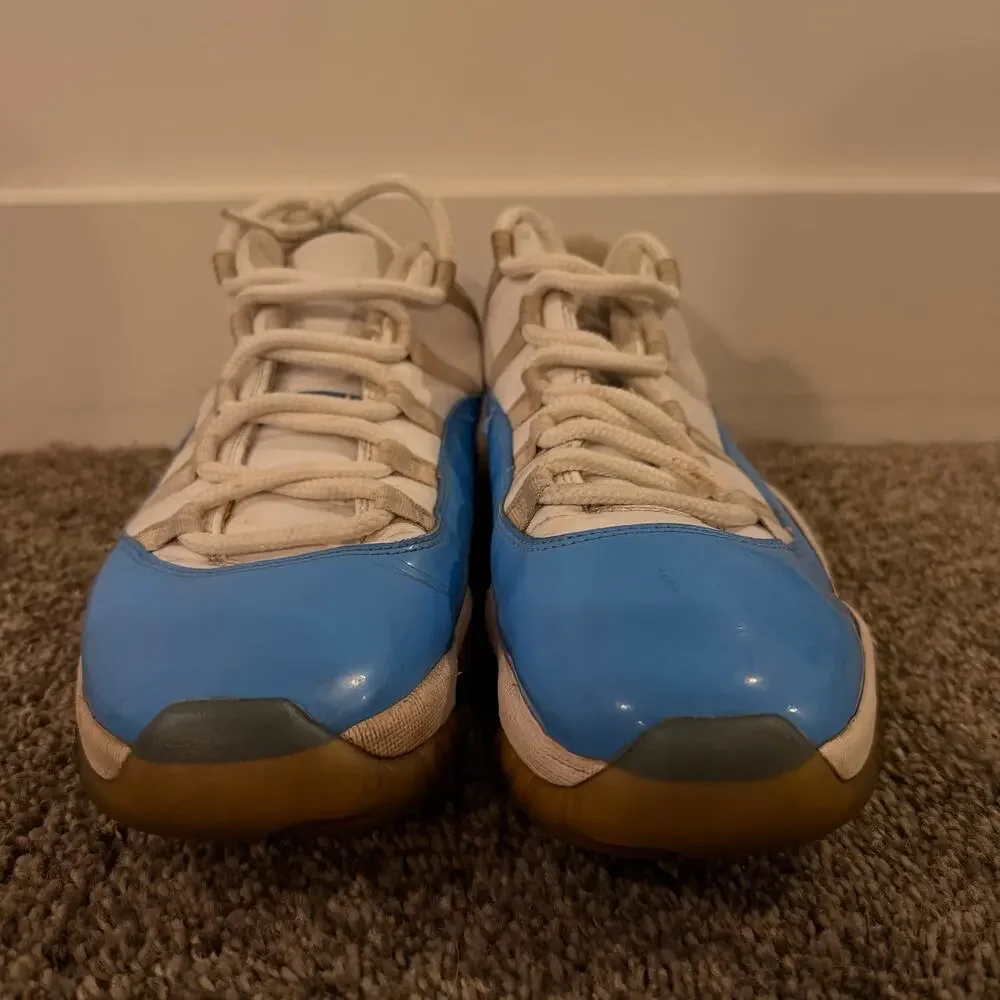 NIKE Men's Air Jordan 11 Retro Low UNC 2017 Shoes Size 10